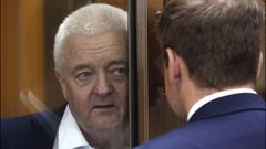 El noruego Frode Berg, poco antes de recibir su sentencia en Tribunal Municipal de Mosc� 