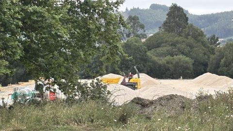 Obras en la ciudad deportiva del Racing de Ferrol