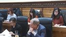 Concejalas de Podemos-Equo, en el pleno de Gij�n