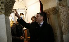 Rodr�guez conoci� la iglesia y tambi�n supo de otras reivindicaciones del municipio. 