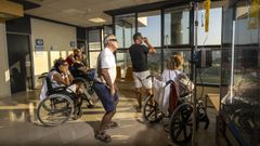 As� se vivi� el eclipse desde el Hospital Montecelo, en Pontevedra