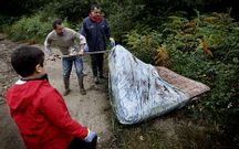 En el Li�ares se recogieron 150 kilos de basura y en el Vea 1.000.