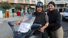 Sebasti�n S�nchez y Nicole Guti�rrez, pareja que busca vivienda en alquiler