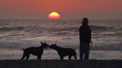 Pues de sol en la playa Pedra do Sal (Baldaio, Carballo)