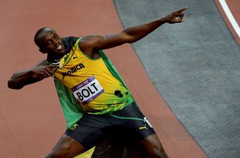 Los 9,63 segundos de Bolt fueron seguidos por 3,4 millones de espectadores.