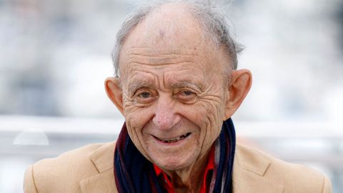 Frederick Wiseman, en Cannes, en mayo del 2024