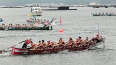 Una edici�n anterior de la regata.