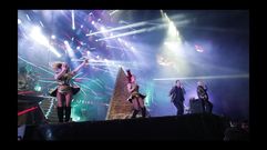 La orquesta Panorama, en la actuaci�n que protagoniz� el a�o pasado en Monforte