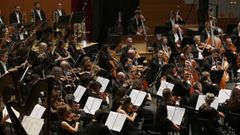LaOrquesta Sinfnica de Galicia, en una imagen de archivo