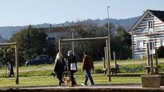 Chequeo al entorno de San L�zaro, en Noia