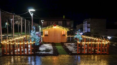 En todos los rincones de Ribadavia se encendi la Navidad