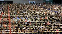 Imagen de archivo de los ex�menes para las oposiciones de Enfermer�a