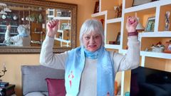 Dori enche o seu sal�n de camisetas e bufandas cando o Celta xoga f�ra e toca velo pola televisi�n