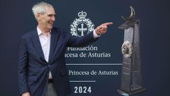 El escritor, ensayista, acadmico y expoltico canadiense, Michael Ignatieff, Premio Princesa de Asturias de Ciencias Sociales 2024, en Oviedo