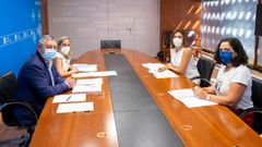 Reuni�n entre el Concello de Viveiro y la Conseller�a de Medio Ambiente