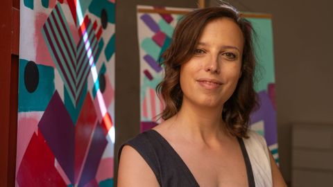 Vanesa �lvarez, artista viguesa.