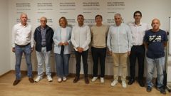 Avelino Gonz�lez, nuevo delegado de la CTA de Ourense, en el acto de presentaci�n
