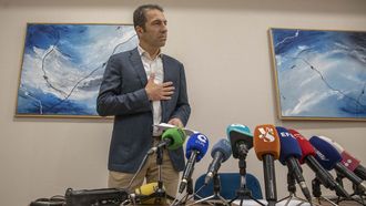 El exconselleiro de Mar, Alfonso Villares, en su comparecencia de este jueves.