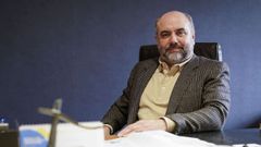 David Mart�nez dirige un colectivo que aglutina a cerca de 10.000 firmas ourensanas