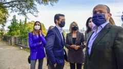 Casado, durante la presentaci�n de la candidatura esta ma�ana en Barcelona