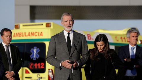 La visita de los reyes a los heridos del accidente ferroviario de Urda en el Hospital Universitario de Toledo, en im�genes