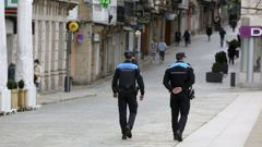 La presencia de agentes de la Polic�a Local, en imagen de archivo, se intensificar� durante las fechas navide�as. 