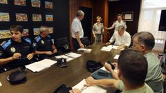 Reuni�n este mi�rcoles en el Concello de Pontevedra de la junta local de seguridad para abordar la coordinaci�n en las fiestas de la Peregrina y las Series Mundiales de triatl�n