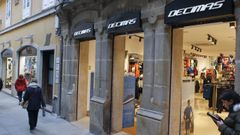 Tienda de la cadena D�cimas en Lugo