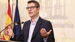 El ministro de la Presidencia, F�lix Bola�os 