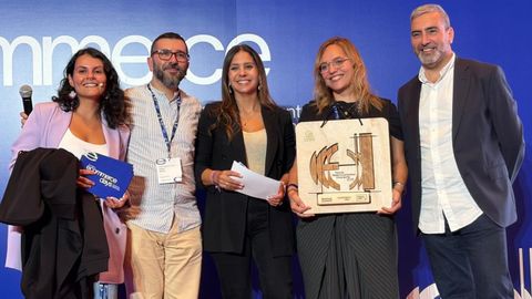 Entrega del premio a Vaneta