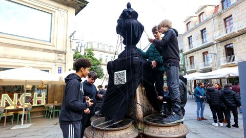 La acci�n de calle se enmarca en la asignatura Educaci�n Dixital y se hizo por el D�a Mundial de la Educaci�n Ambiental