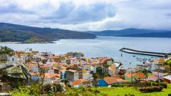 Vista de Corme Porto