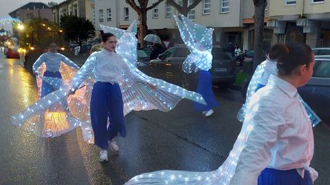 Alumnos de danza se sumaron este a�o a la cabalgata