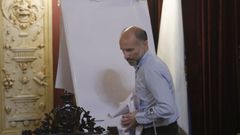 Gonzalo P�rez J�come, en su �ltima rueda de prensa