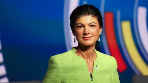 Sahra Wagenknecht, lder de Alianza BSW.