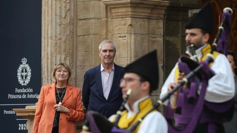 El escritor, ensayista, acadmico y expoltico canadiense, Michael Ignatieff, Premio Princesa de Asturias de Ciencias Sociales 2024, en Oviedo