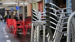 Bares de A Milagrosa est�n cerrados estos d�as, con lo que el barrio pierde su habitual animaci�n