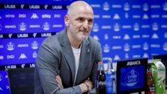 Fernando Soriano, durante la presentaci�n de Riki Rodr�guez.