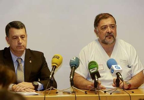 Alejandro Pazos y Rodr�guez Sotillo en el Chuac.