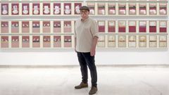 El pintor arousano expone en el espacio Marcos Varc�rcel de Ourense