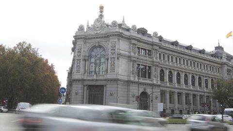 Sede del Banco de Espa�a, en Madrid