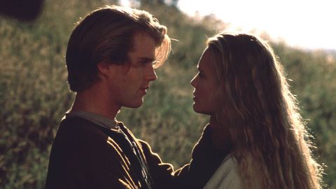 Cary Elwes y Robin Wright, en �La princesa prometida�