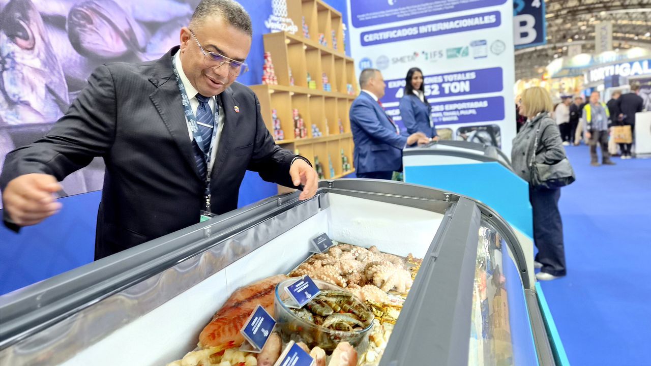 Venezuela desembarca por primera vez en Conxemar ofreciendo «abundante» sardina para la industria conservera