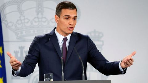 S�nchez arranca desde la Moncloa la campa�a para las elecciones del 28 de abril