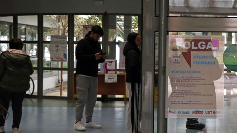 La pasada semana hubo una huelga en primaria, y la prxima se extender a toda la atencin sanitaria pero solo entre el personal facultativo