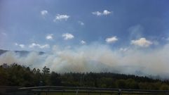 Incendio en el oriente asturiano.Incendio en el oriente asturiano