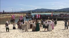 Los normandos desembarcan en Foz