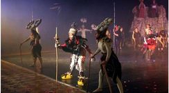 Imagen de una representaci�n del musical en las instalaciones de Santa Mar�a del Mar