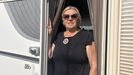 Pepi Estvez vive en una autocaravana desde 2015 junto a su marido despus de jubilarse. 
