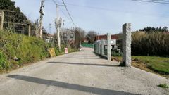 Cami�o de Outeira, en Poio